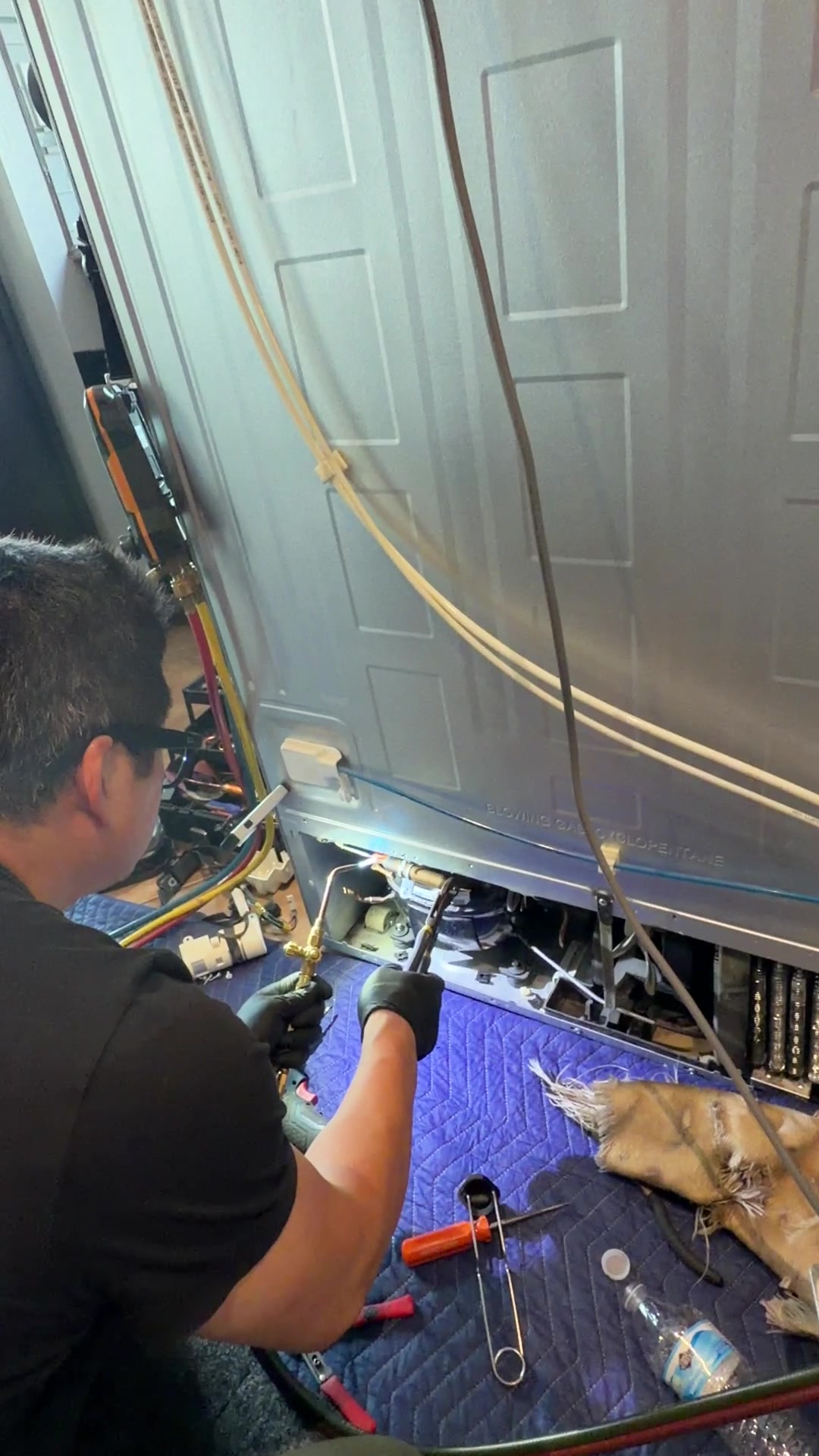 Refrigerator internal repair